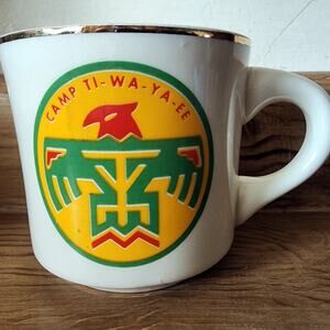 Boy Scouts Of America Ceramic Mug Cup BSA Camp TI-WA-YA-EE